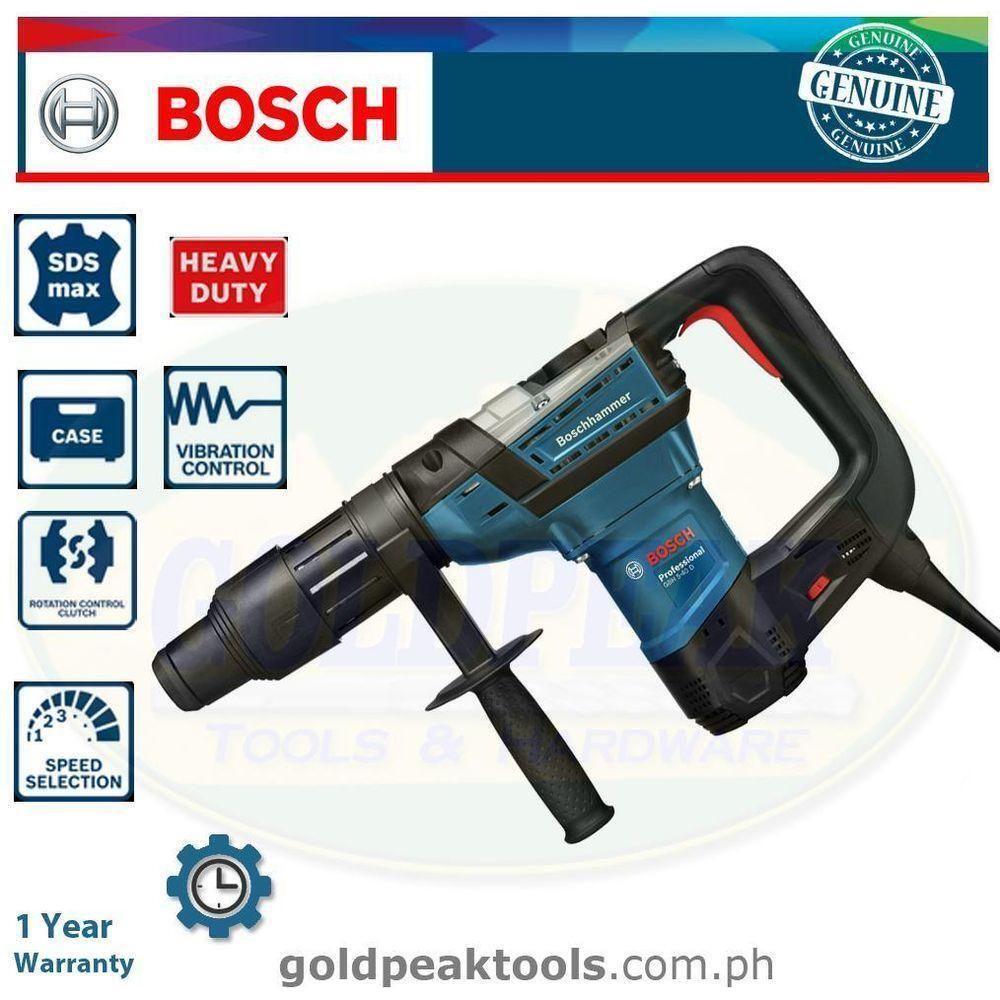 Bosch GBH 5-40 D SDS-Max Rotary Hammer - Goldpeak Tools PH Bosch Bosch GBH 5-40 D SDS-Max Rotary Hammer - Goldpeak Tools PH Bosch